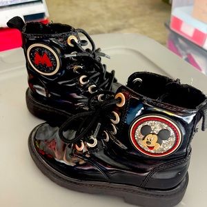 Mickey combat boots from Zara